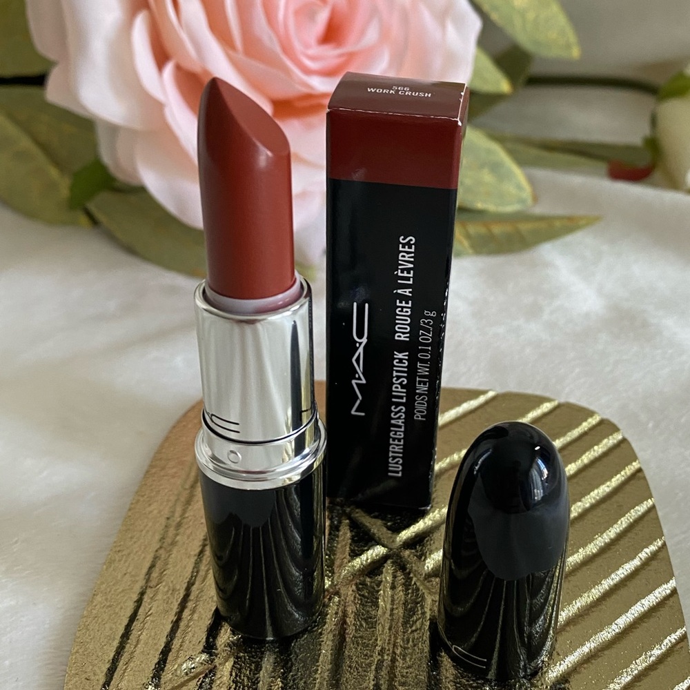 MAC Cosmetics Lustre Lipstick in COLOR 566 WORK CRUSH